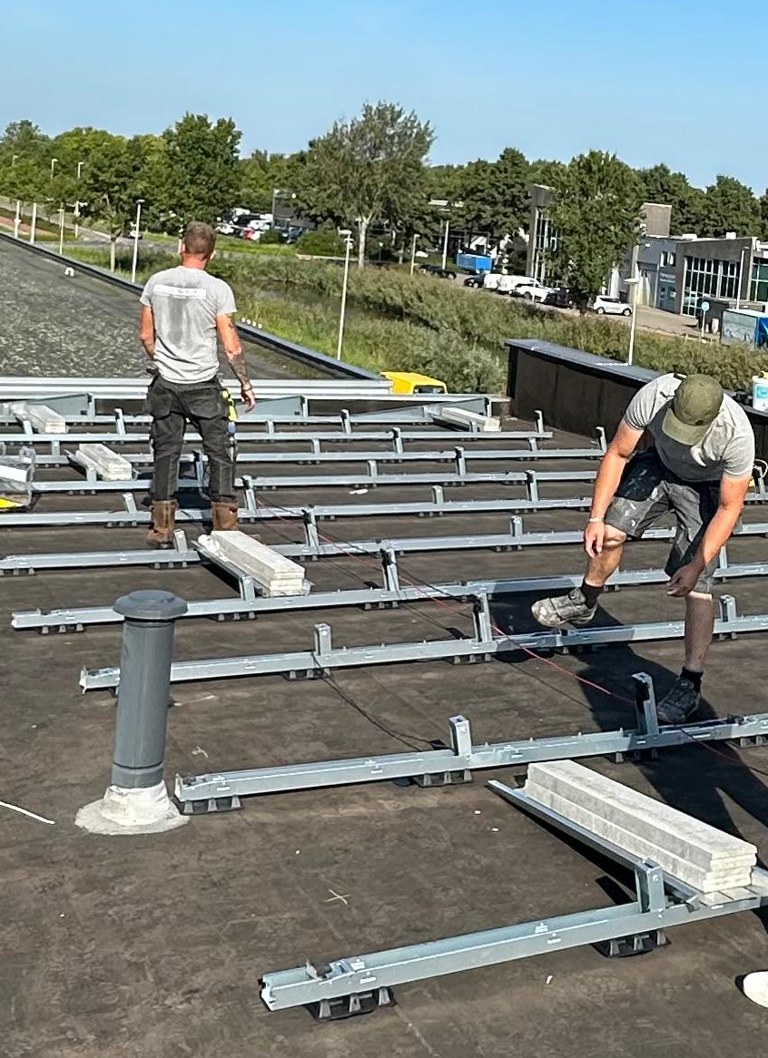 Zonnepanelen installatie door Solo Solar in purmerend